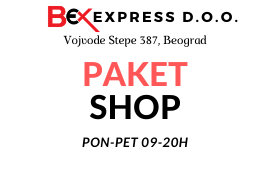 PAKET SHOP
      VOJVODE STEPE