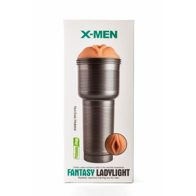 X-Men Fantasy Ladylight Vibrating Masturbator XMEN53091 